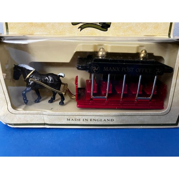 Vintage Lledo Horse Drawn Tram, Manx Post Office, Isle of Man diecast Rare! - Picture 2 of 9